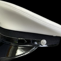 WHITE CLASS A DRESS CAP