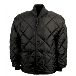 Quilted Full-Zip Jackets/Navy (Sizes S-XL)