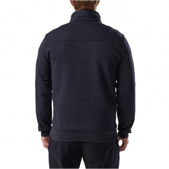 5.11 1/4 ZIP JOB SHIRT- NAVY