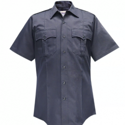 Mens Poly/Cotton SS Shirt
