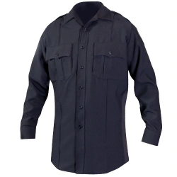 WOMEN'S LS POLYESTER SUPERSHIRT/DARK NAVY