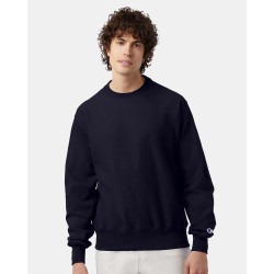CHAMPION POLY/COTTON SWEATSHIRT- NAVY