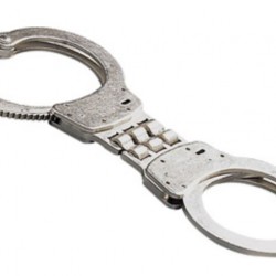 S&W Hinged Handcuffs- Nickel