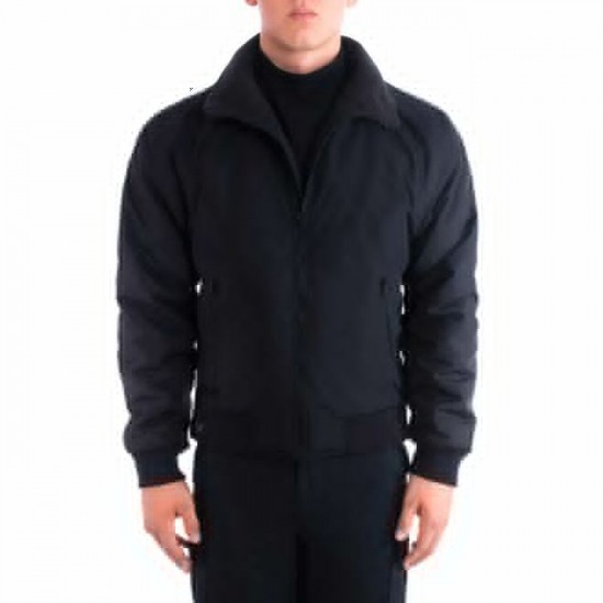FLEECE-LINED BOMBER JACKET