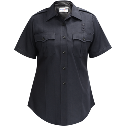 WOMEN'S JUSTICE POLY/WOOL SHORT SLEEVE SHIRT